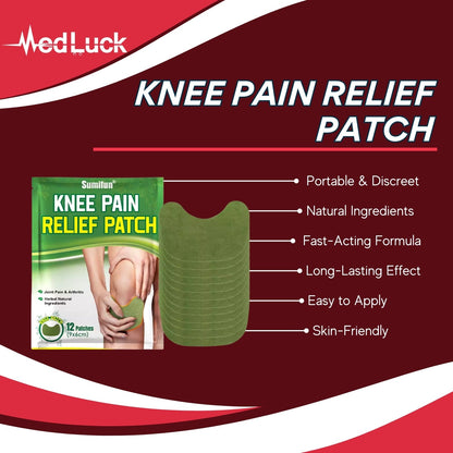 Knee Pain Relief Patch, Warming Herbal Plaster Pain Patches