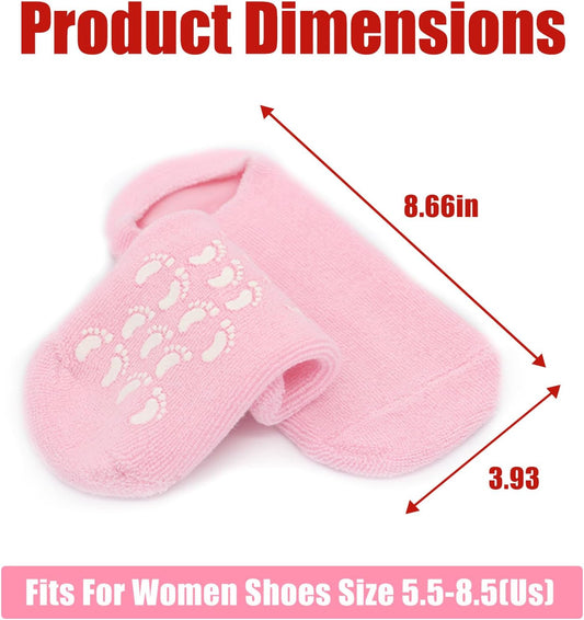 Moisturizing Socks - Silicone Socks for Dry Cracked Feet Women