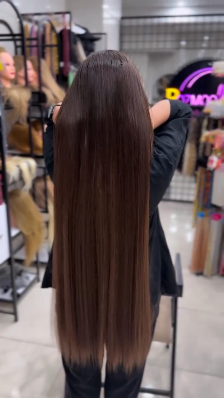 Long Hair Claw Clip Ponytail Elastic Band Extension