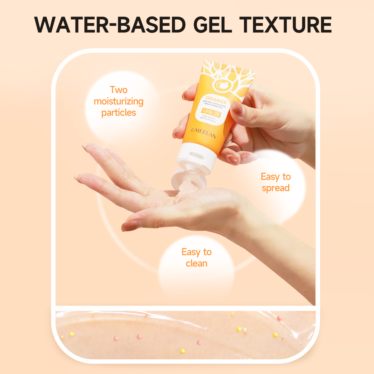 Gmeelan Orange Enzymes Exfoliating Brightening Gel - 50g