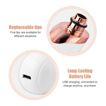 Electric Blackhead Remover, Vacuum Acne Cleaner, Black Spots Removal Device, Pore Cleaner Machine, Skin Care Tools, 5 Heads Suction Machine,  Vacuum Electric Black Head Extractions Tool, Electric Facial Pore Cleaner, Exfoliating Beauty Device