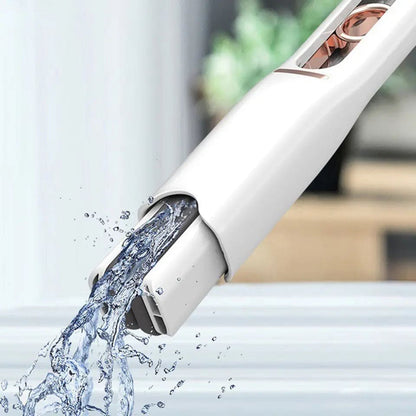 Mini Squeeze Mop, Multiuse Car Glass Window Washing Mop, Kitchen Bathroom Floor Cleaning Broom, Hand Washable Desktop Cleaning Mini Mop, Lazy Self Squeeze Mini Mop, Strong Absorbent Mop