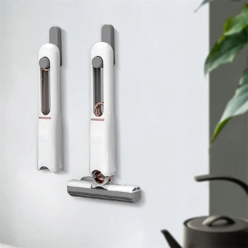 Mini Squeeze Mop, Multiuse Car Glass Window Washing Mop, Kitchen Bathroom Floor Cleaning Broom, Hand Washable Desktop Cleaning Mini Mop, Lazy Self Squeeze Mini Mop, Strong Absorbent Mop