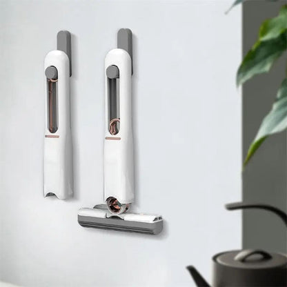 Mini Squeeze Mop, Multiuse Car Glass Window Washing Mop, Kitchen Bathroom Floor Cleaning Broom, Hand Washable Desktop Cleaning Mini Mop, Lazy Self Squeeze Mini Mop, Strong Absorbent Mop